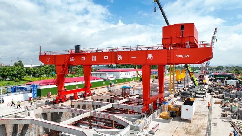 河南礦山攜手中鐵一局，助力粵港澳大灣區(qū)建設(shè)